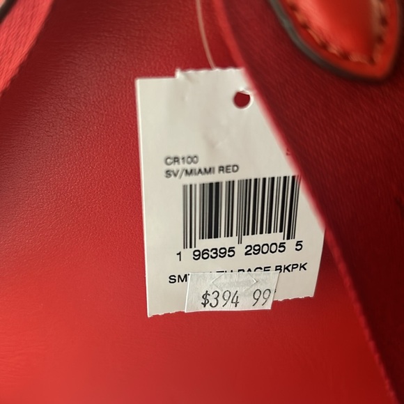Coach Red Pace backpack, NWT HOST PICK🎉🎉 - Picture 2 of 11